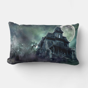 Spuk House Lumbar Kissen - Gotischer Horror