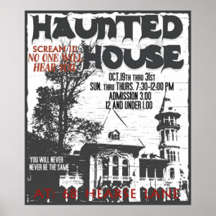 SPUK HOUSE POSTER
