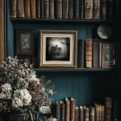 Spuk-House-Poster - Halloween Spooky Print Poster