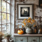 Spuk-House-Poster - Halloween Spooky Print Poster