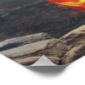 Spuk-House-Poster Poster (Ecke)