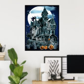 Spuk-House-Poster Poster (Heimbüro)