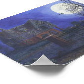 Spuk-House-Poster Poster (Ecke)