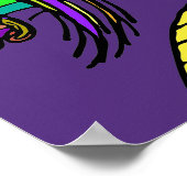 Spuk-House-Poster Poster (Ecke)