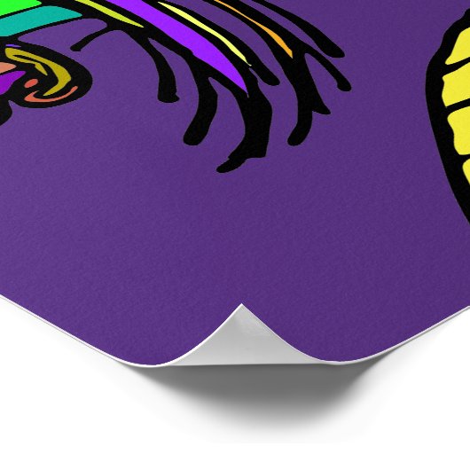 Spuk-House-Poster Poster (Ecke)