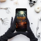 Spuk House Pumpkin Carving Halloween-Party Einladung