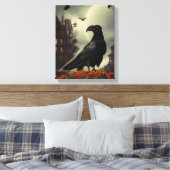 Spuk House Raven Leinwanddruck (Insitu (Schlafzimmer))
