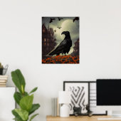 Spuk House Raven Poster (Heimbüro)