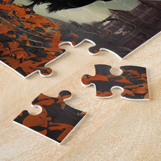 Spuk House Raven Puzzle (Seite)