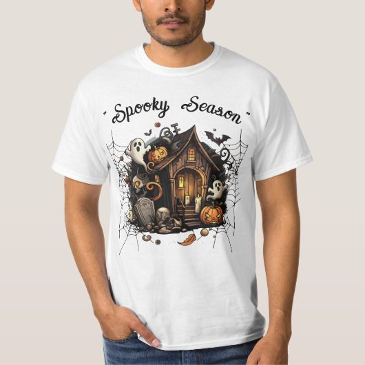 Spuk House Spooky T - Shirt 👻 🎃 (Vorderseite)