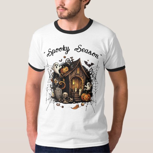 Spuk House Spooky T - Shirt 👻 🎃 (Vorderseite)