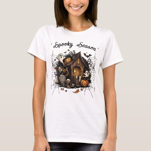 Spuk House Spooky T - Shirt 👻 🎃 (Vorderseite)