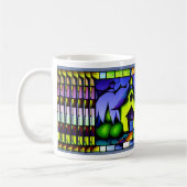 Spuk House-Tasse aus verkettetem Glas Kaffeetasse (Links)
