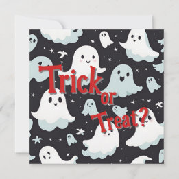 Spuk House Trick Leckerei Halloween Einladung