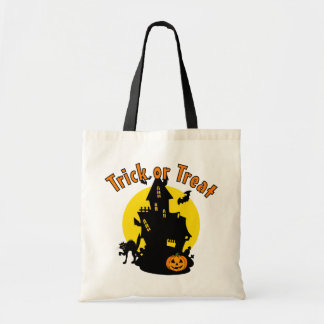 Spuk House Trick oder Treat Halloween Bag Tragetasche