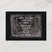 Spuk House-Visitenkarte Visitenkarte (Vorderseite)