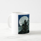 Spuk House Vollmond Tasse (Vorderseite Links)