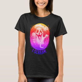 Spuk Ice Cream Ghost Halloween T-Shirt