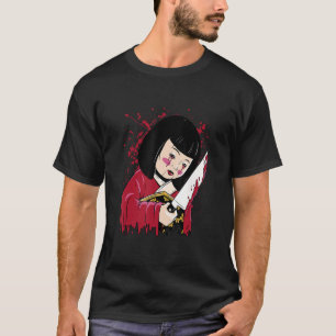 Spuk Japanische Puppe Creepy Collectible Figurine T-Shirt