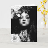 Spuk Karte (Gelbe Blume)