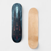 Spuk Kathedrale Edition 1 Skateboard (Vorderseite)