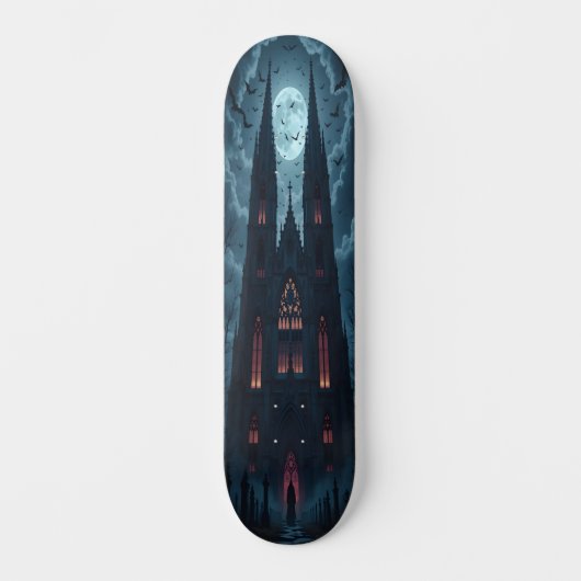 Spuk Kathedrale Edition 1 Skateboard (Vorderseite)