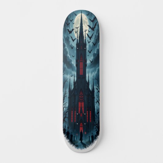 Spuk Kathedrale Edition 2 Skateboard (Vorderseite)