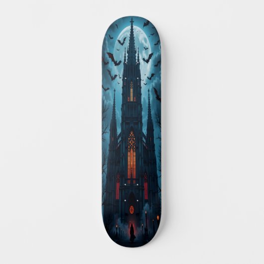 Spuk Kathedrale Edition 3 Skateboard (Vorderseite)