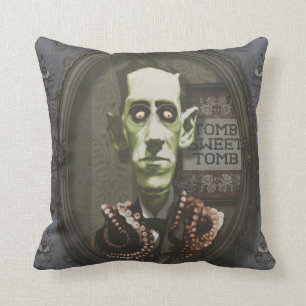 Spuk Kissen Zombie HP Lovecraft