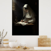 Spuk Korrespondenz: Die Nonnen schreiben einen Bri Poster (Küche)