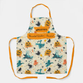 Spuk Küchenwirte und Pumpkins Design Schürze (Vorderseite)