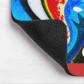 Spuk Kunst Mousepad (Ecke)