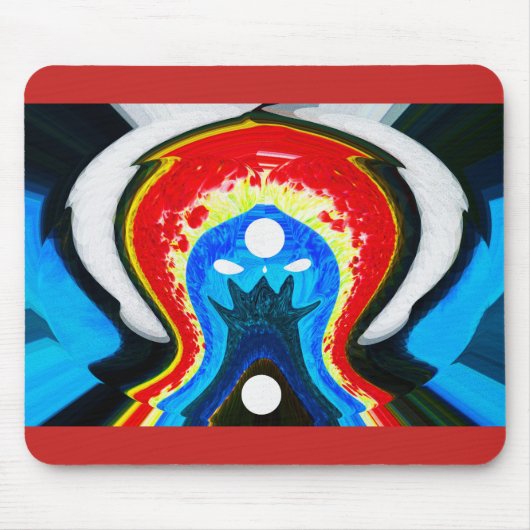 Spuk Kunst Mousepad (Vorne)