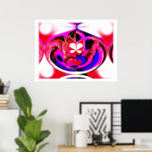 Spuk Kunst Poster (Heimbüro)