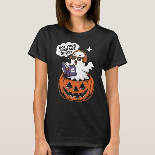 Spuk Kürbis T-Shirt (Vorderseite)