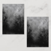 Spuk Luftraum mit Ravens Business Card Visitenkarte (Vorne/Hinten)