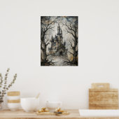 Spuk Mansardenposter Poster (Küche)