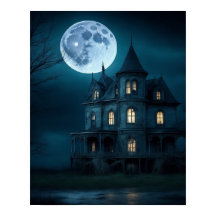 Spuk Mansardenposter