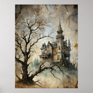 Spuk Mansardenposter Poster