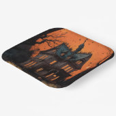Spuk Mansion Adult Halloween-Party Pappteller (Gewinkelt)
