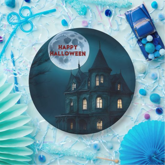 Spuk Mansion Halloween-Party Teller (Party)