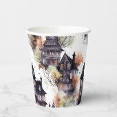 Spuk Mantel Custom Halloween Paper Cups Pappbecher (Links)