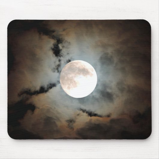 Spuk Mond Mousepad (Vorne)