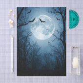 Spuk Mondlicht-Halloween-Dekoupage-Tissue Seidenpapier (Handwerk)