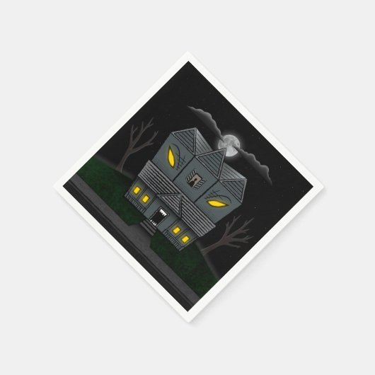 Spuk Monster Serviette (Ecke)