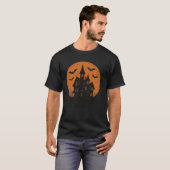 Spuk Moon Halloween T - Shirt (Vorne ganz)