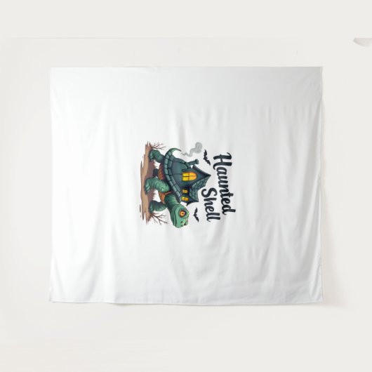 Spuk Muschel Turtle Wandteppich (Vorderseite (Horizontal))