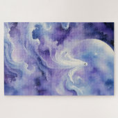 Spuk Nacht - Geistiger Geist in den Sternen Puzzle (Horizontal)