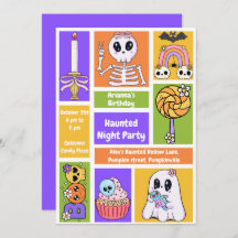Spuk Nacht Party Geburtstag - Halloween