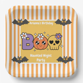 Spuk Nacht Party Geburtstag - Halloween Pappteller